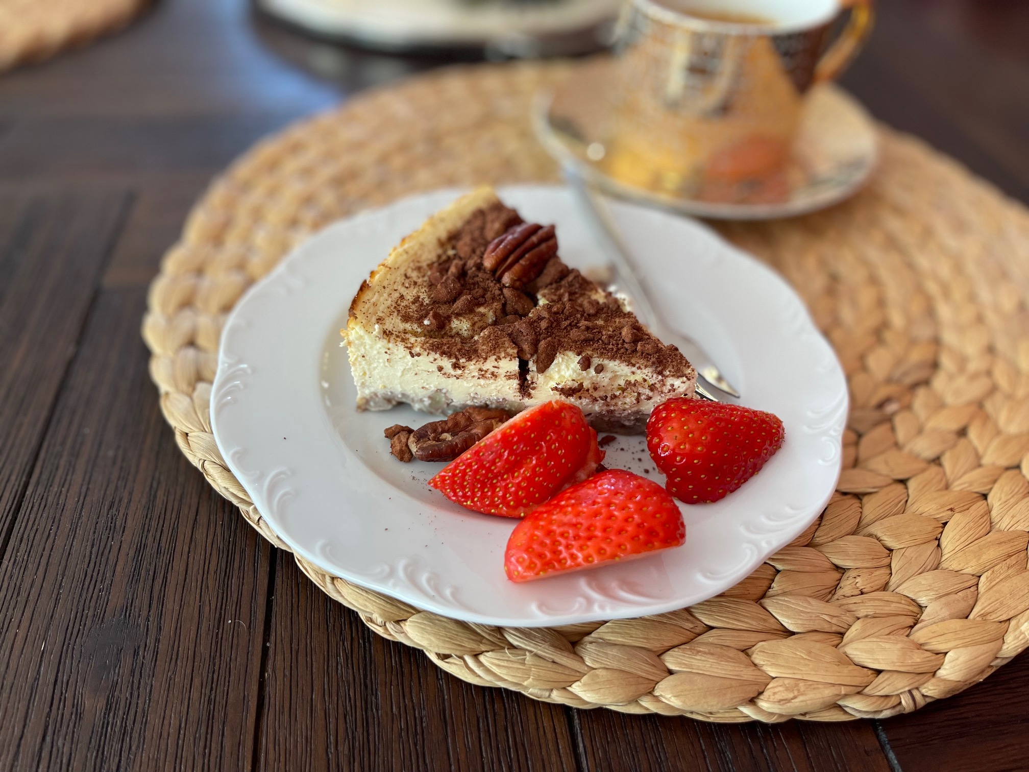 Low Carb Käsekuchen Low Carb Käsekuchen